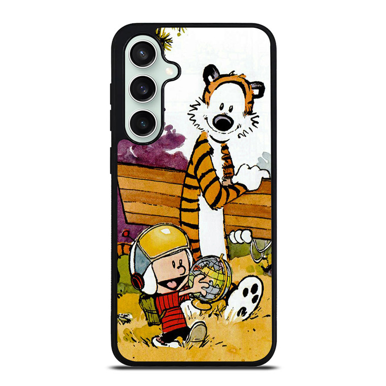 CALVIN AND HOBBES CARTOON Samsung Galaxy S23 FE Case Cover