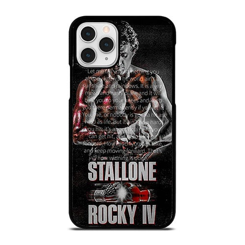 ROCKY BALBOA QUOTE ART iPhone 11 Pro Case Cover
