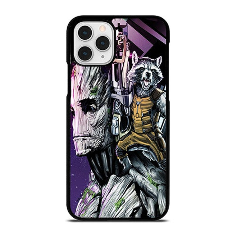 ROCKET RACCOON AND GROOT MARVEL iPhone 11 Pro Case Cover