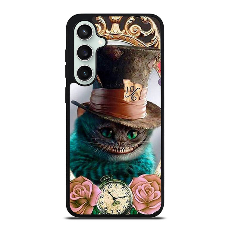 CHESHIRE CAT ALICE IN WONDERLAND CARTOON Samsung Galaxy S23 FE Case Cover