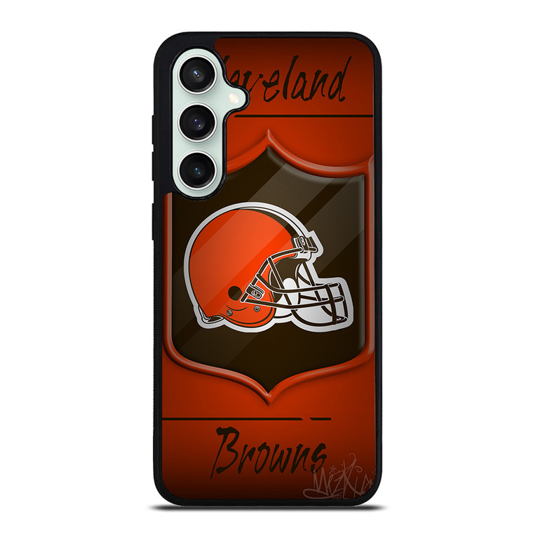 CLEVELAND BROWNS HELMET LOGO Samsung Galaxy S23 FE Case Cover