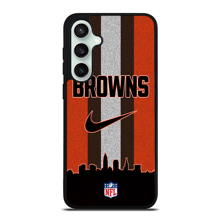 CLEVELAND BROWNS NIKE STRIPE Samsung Galaxy S23 FE Case Cover