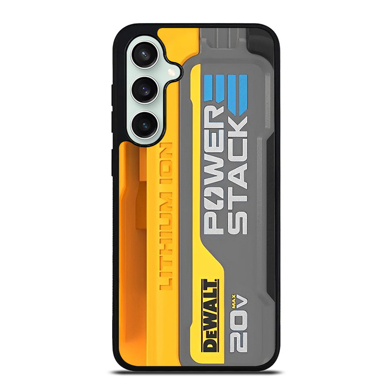 DEWALT LOGO LITHIUM ION BATTERY 20 V ICON Samsung Galaxy S23 FE Case Cover