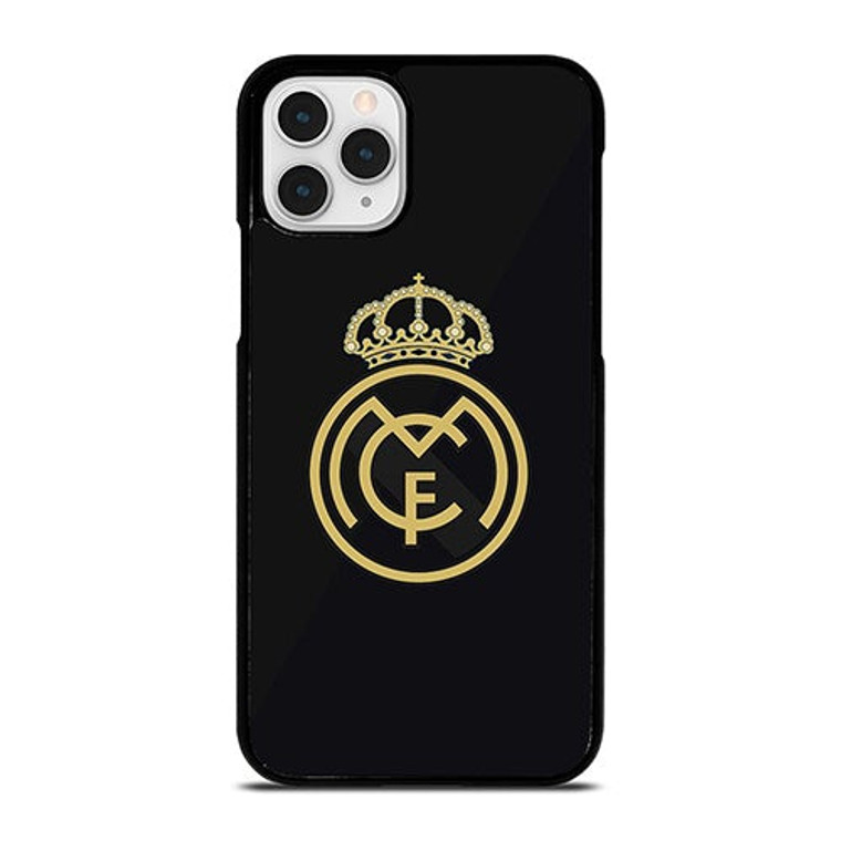 REAL MADRID CF LOGO BLACK iPhone 11 Pro Case Cover REAL MADRID CF LOGO BLACK iPhone 11 Pro Case Cover