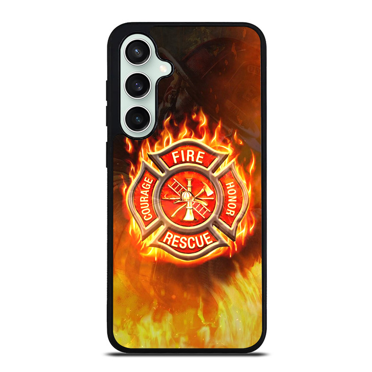 FIREFIGHTER FIREMAN FIRE LOGO Samsung Galaxy S23 FE Case Cover