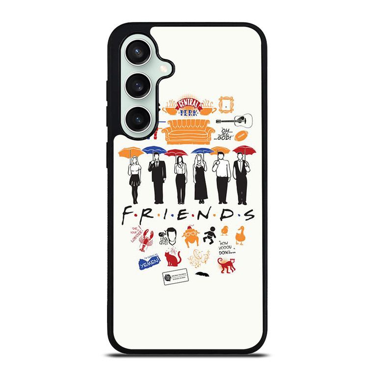 FRIENDS TV SHOW CLIP ART Samsung Galaxy S23 FE Case Cover
