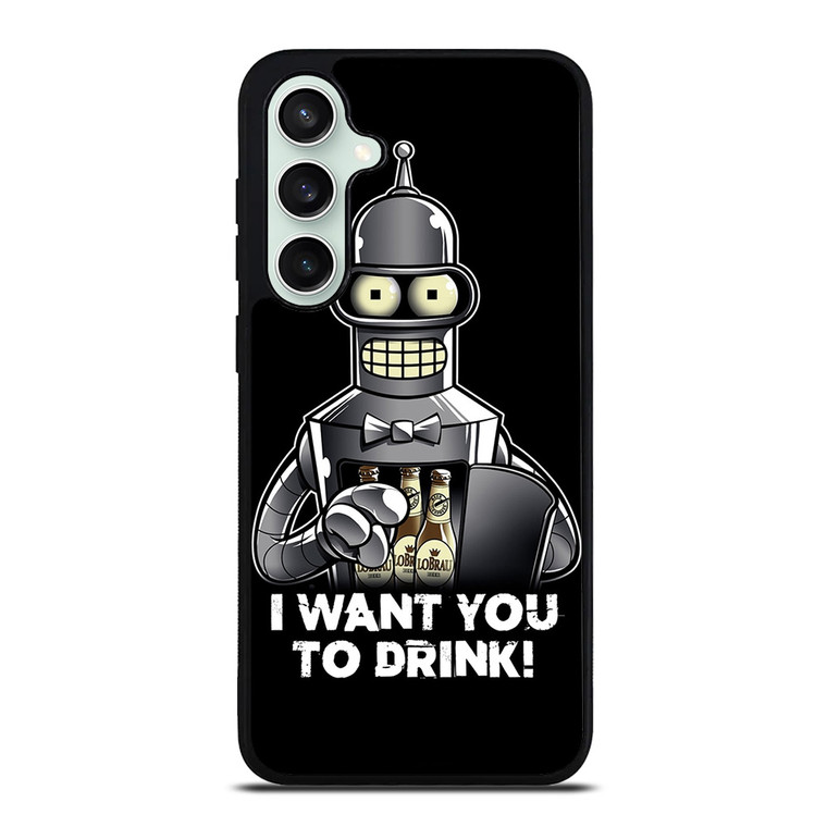 FUTURAMA BENDER QUOTE Samsung Galaxy S23 FE Case Cover