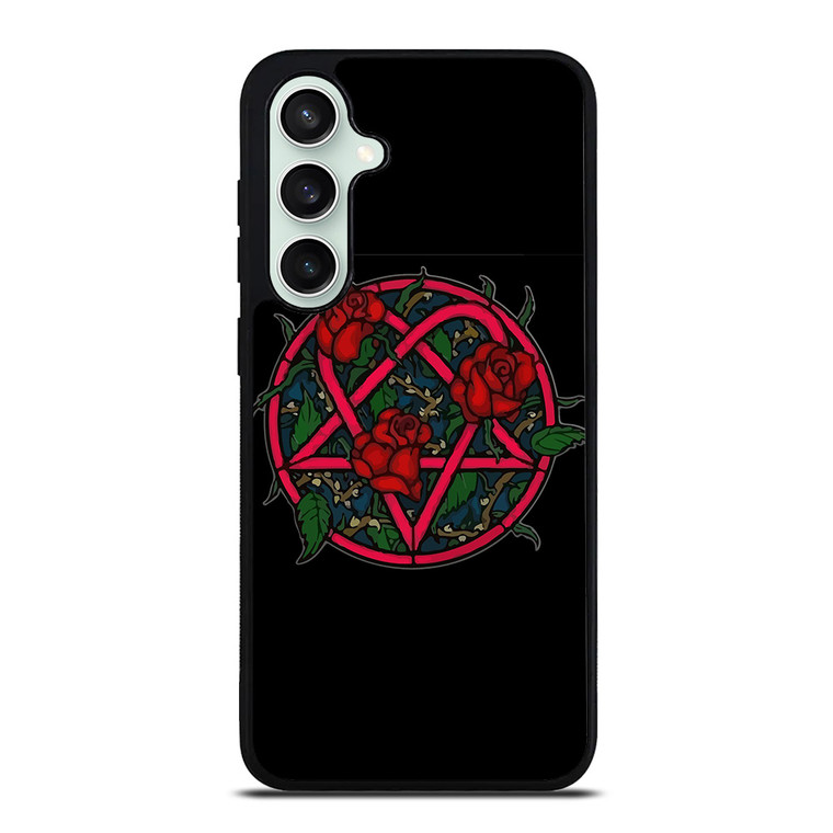 HIM BAND HEARTAGRAM FLOWER Samsung Galaxy S23 FE Case Cover