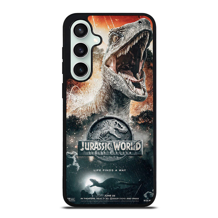 JURASSIC WORLD FALLEN KINGDOM POSTER Samsung Galaxy S23 FE Case Cover