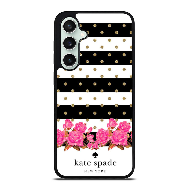 KATE SPADE NEW YORK FLORAL POLKADOTS Samsung Galaxy S23 FE Case Cover