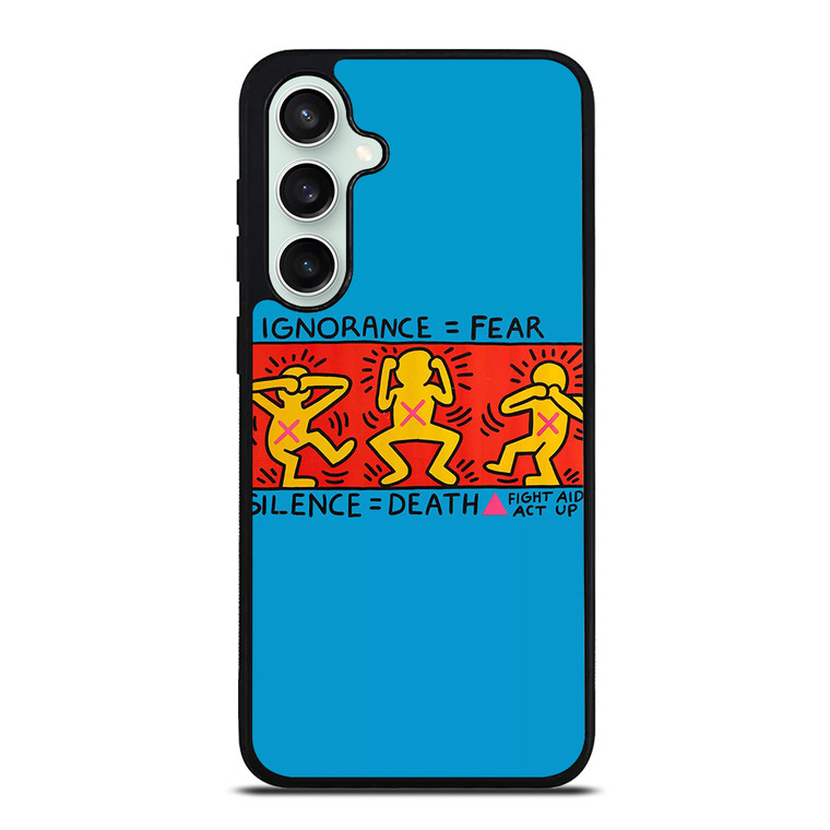KEITH HARING FIGHT AIDS Samsung Galaxy S23 FE Case Cover