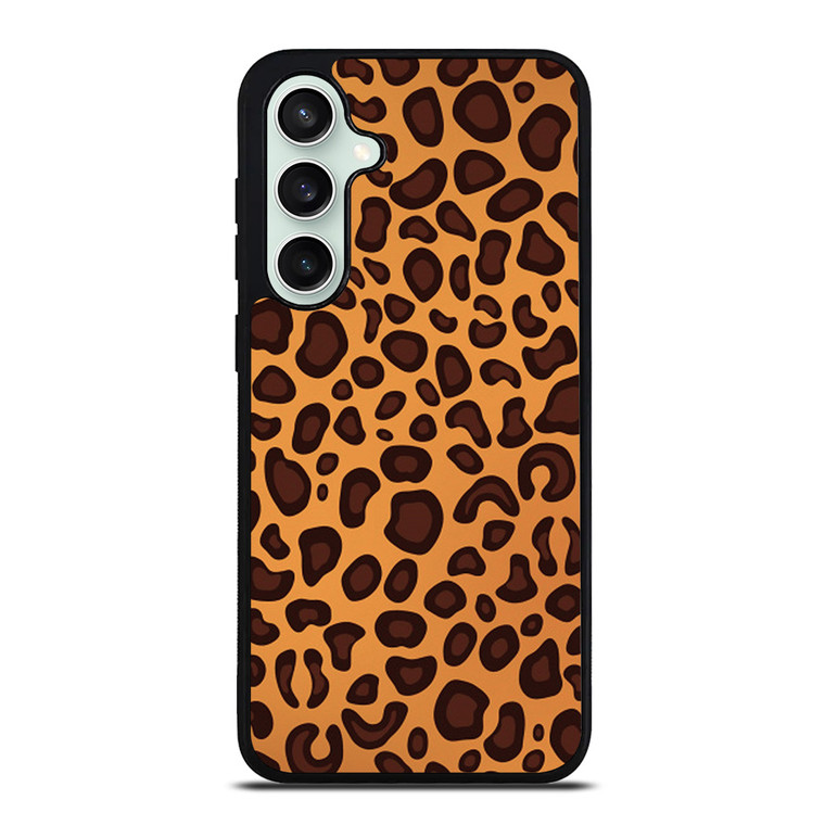 LEAPARD BROWN PATTERN Samsung Galaxy S23 FE Case Cover