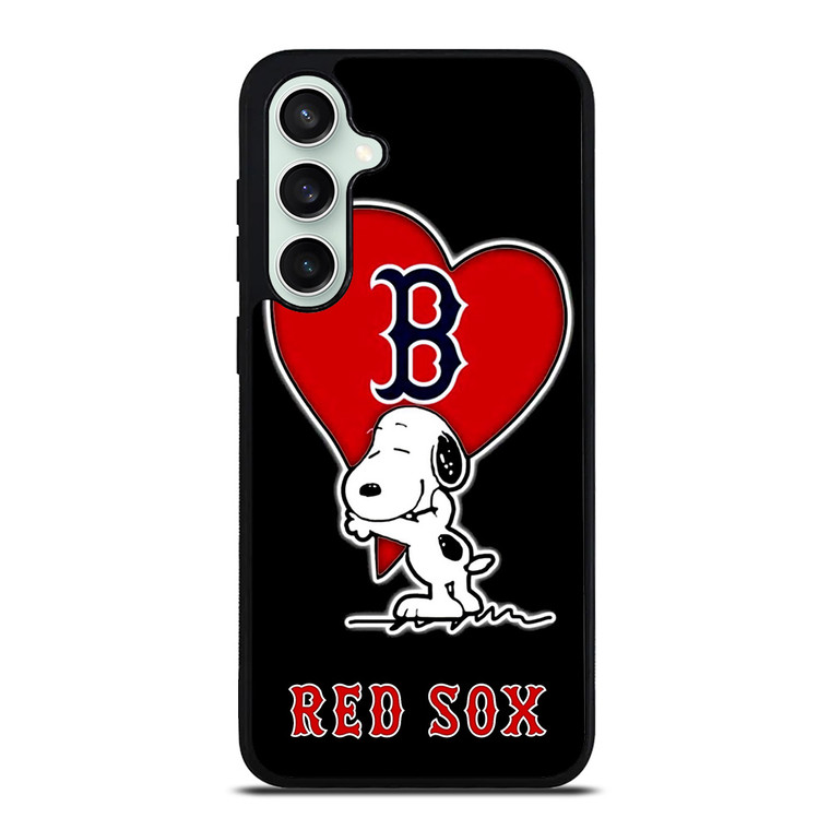LOVE BOSTON RED SOX SNOOPY Samsung Galaxy S23 FE Case Cover