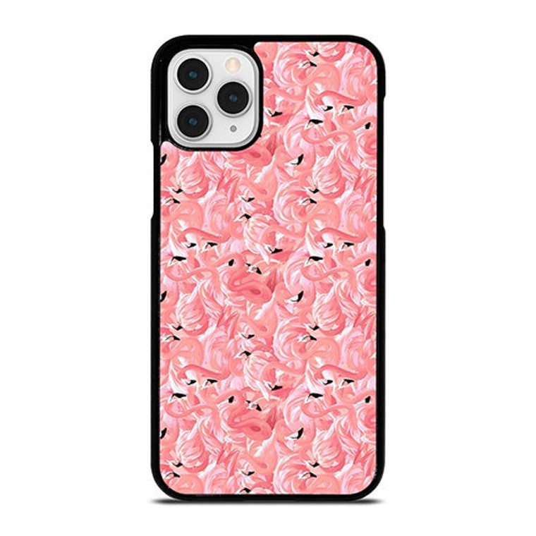PINK FLAMINGO PATTERN iPhone 11 Pro Case Cover