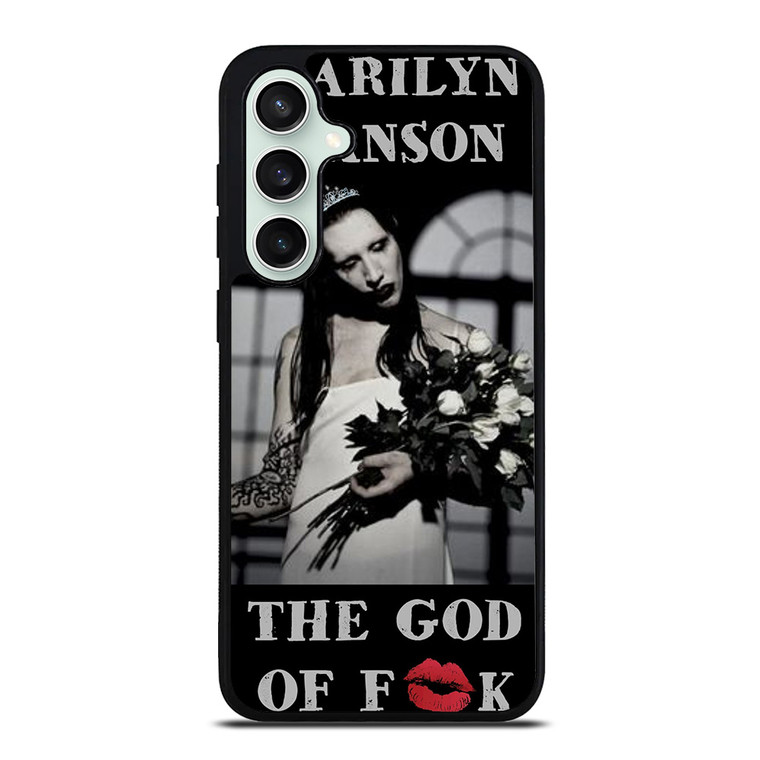 MARILYN MANSON THE GOD OF FUCK Samsung Galaxy S23 FE Case Cover
