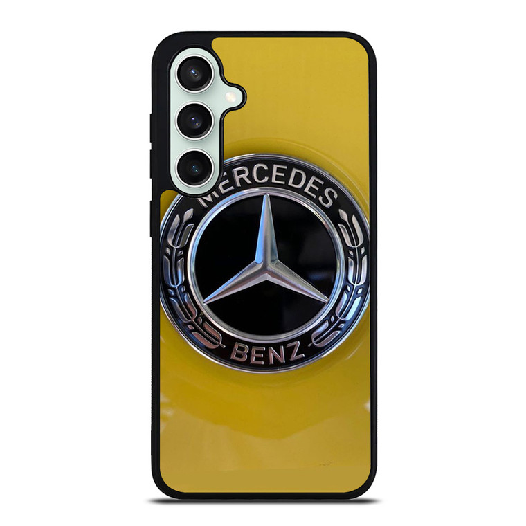 MERCEDES BENZ CAR LOGO YELLOW ICON Samsung Galaxy S23 FE Case Cover