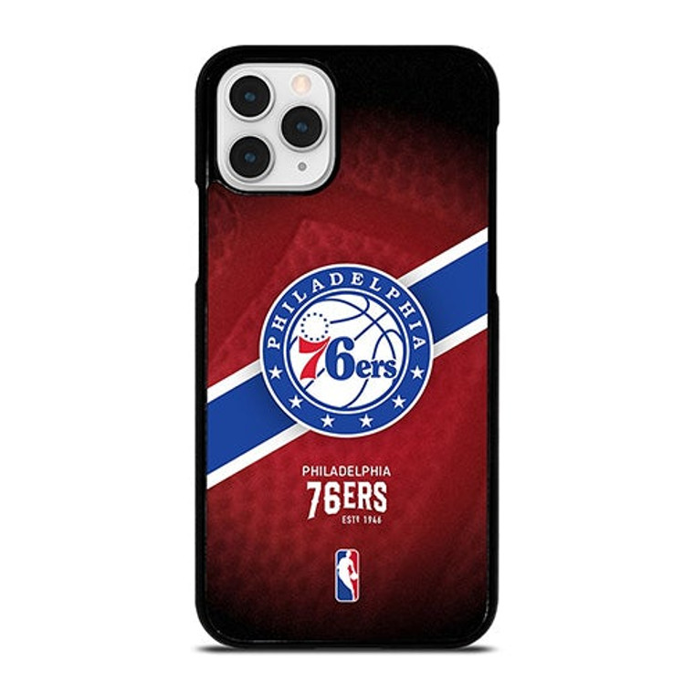 PHILADELPHIA 76ERS NBA TEAM LOGO iPhone 11 Pro Case Cover