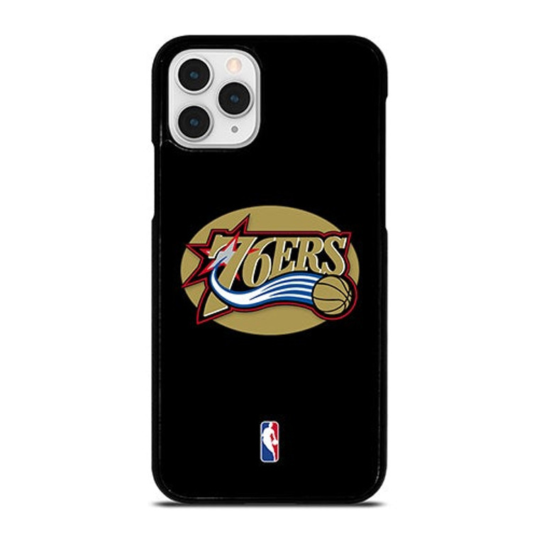 PHILADELPHIA 76ERS NBA GOLD LOGO iPhone 11 Pro Case Cover