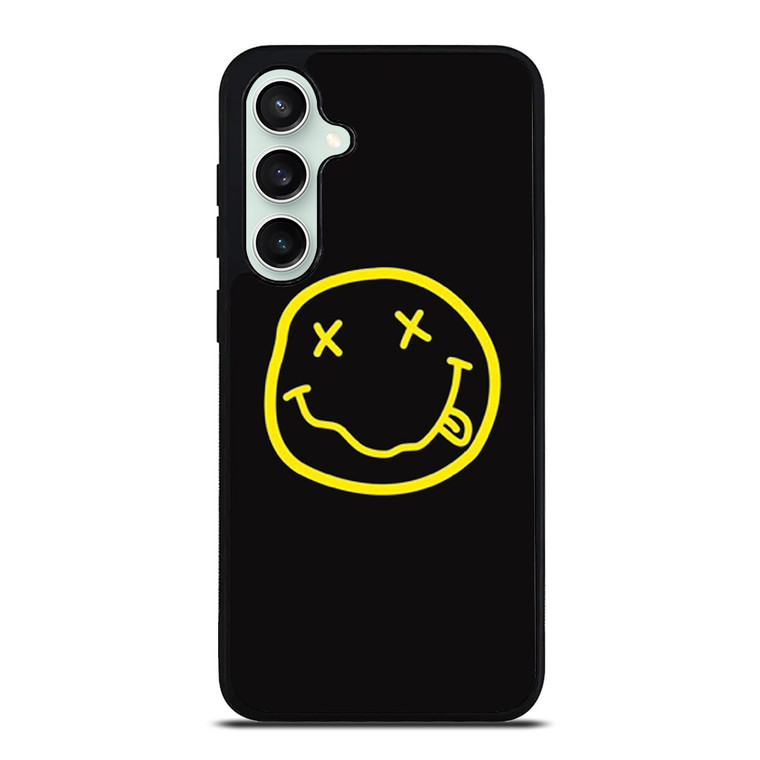 NIRVANA SMILEY FACE Samsung Galaxy S23 FE Case Cover