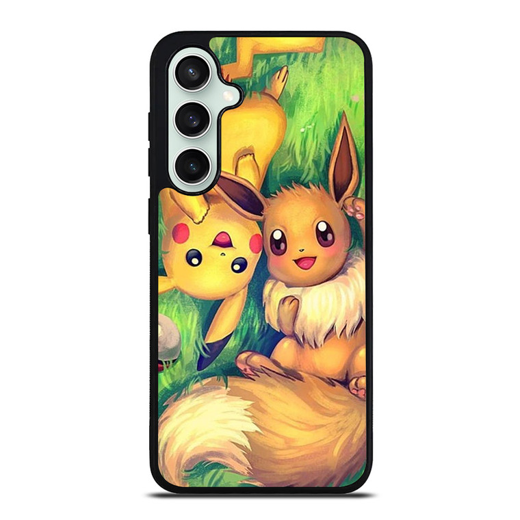 POKEMON EEVEE AND PIKACHU Samsung Galaxy S23 FE Case Cover