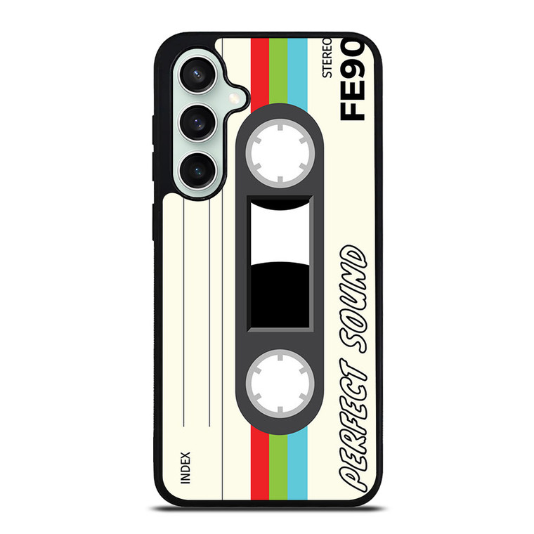 RETRO STEREO CASETTE TAPE Samsung Galaxy S23 FE Case Cover RETRO STEREO CASETTE TAPE Samsung Galaxy S23 FE Case Cover