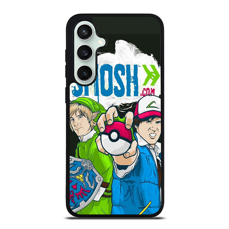 SMOSH ZELDA AND POKEMON Samsung Galaxy S23 FE Case Cover