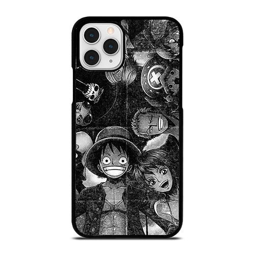 ONE PIECE BLACK WHITE GRUNGE ALL iPhone 11 Pro Case Cover