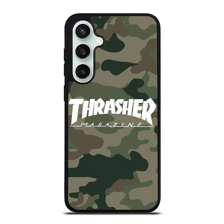 THRASHER SKATEBOARD MAGAZINE CAMO Samsung Galaxy S23 FE Case Cover THRASHER SKATEBOARD MAGAZINE CAMO Samsung Galaxy S23 FE Case Cover