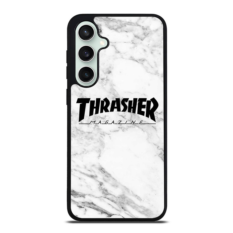 THRASHER SKATEBOARD MAGAZINE LOGO MARBLE Samsung Galaxy S23 FE Case Cover
