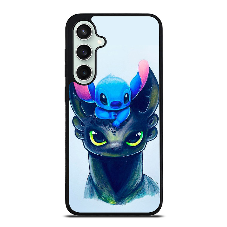 TOOTHLESS AND STITCH ART Samsung Galaxy S23 FE Case Cover