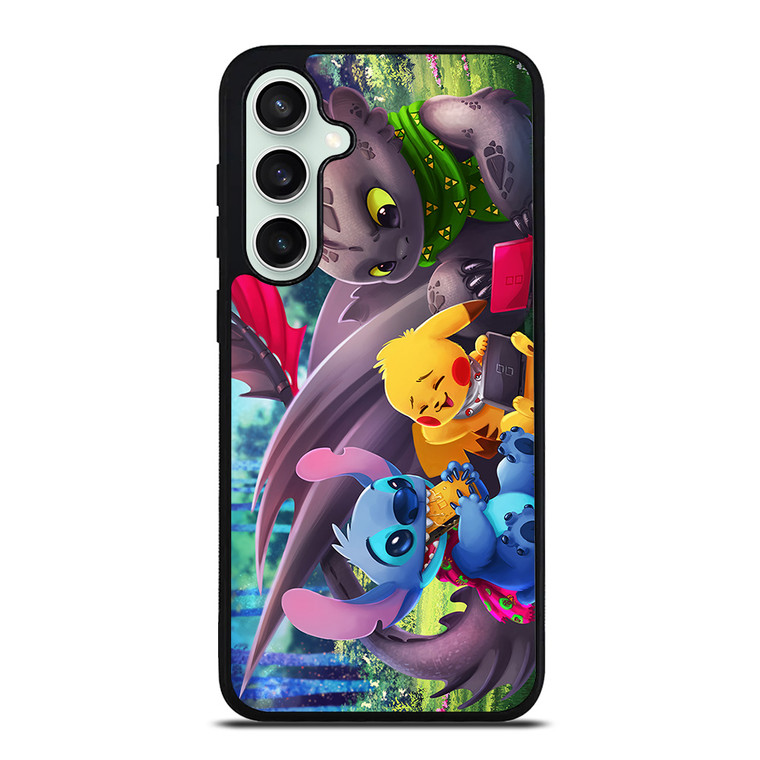 TOOTHLESS STITCH PIKACHU Samsung Galaxy S23 FE Case Cover