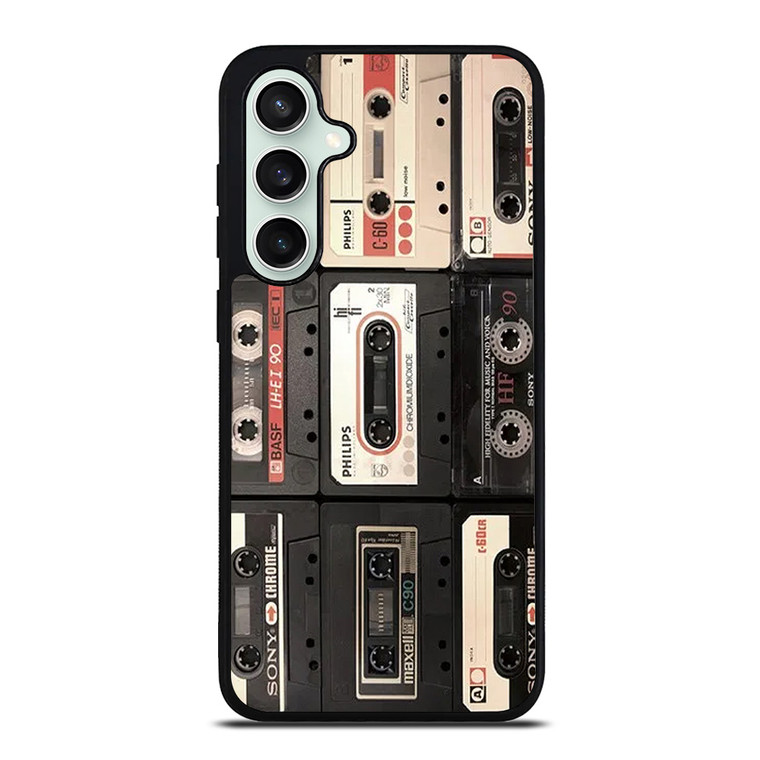 VINTAGE MIXTAPE COLLAGE Samsung Galaxy S23 FE Case Cover