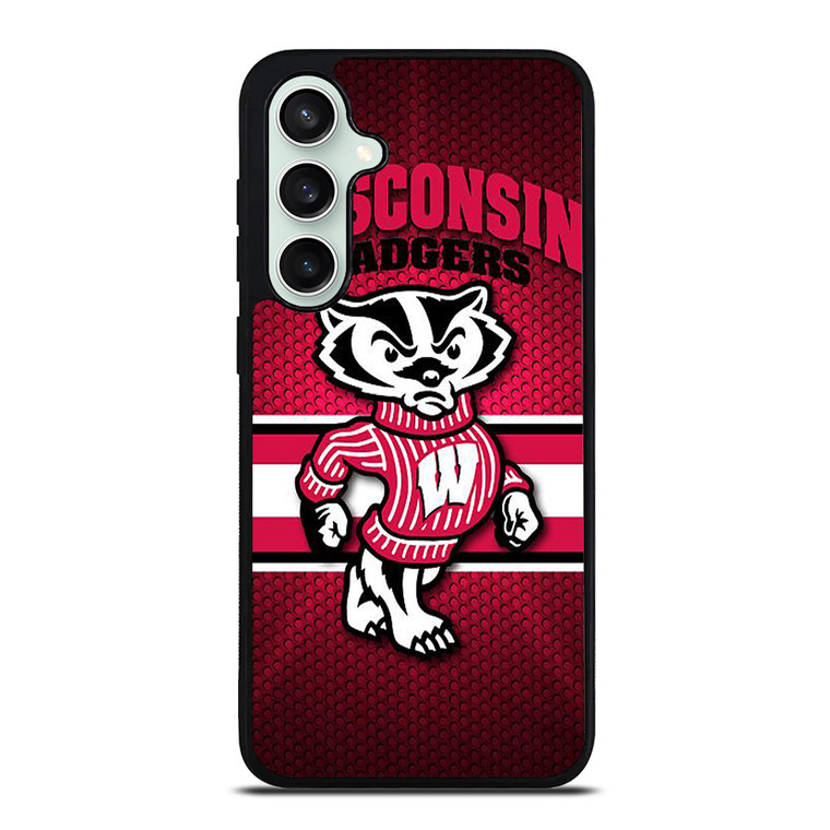 WISCONSIN BADGER FOOTBALL LOGO 2 Samsung Galaxy S23 FE Case Cover