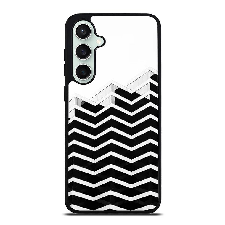 ZIG ZAG HALF PATTERN Samsung Galaxy S23 FE Case Cover