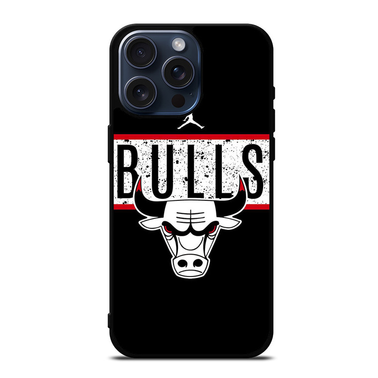 AIR JORDAN CHICAGO BULLS BASKETBALL iPhone 15 Pro Max Case Cover