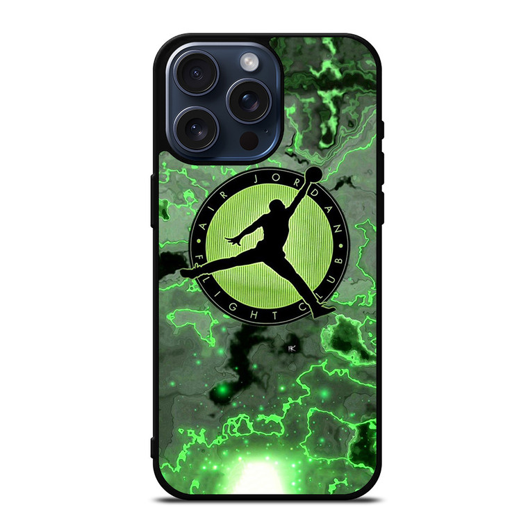 AIR JORDAN FLIGHT CLUB LOGO iPhone 15 Pro Max Case Cover