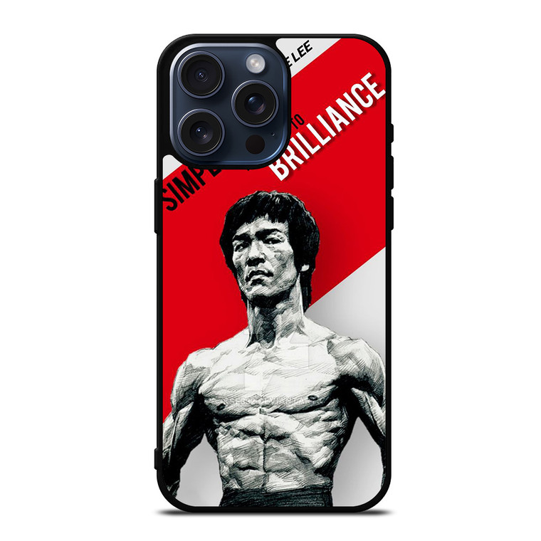 BRUCE LEE SIMPLICITY iPhone 15 Pro Max Case Cover