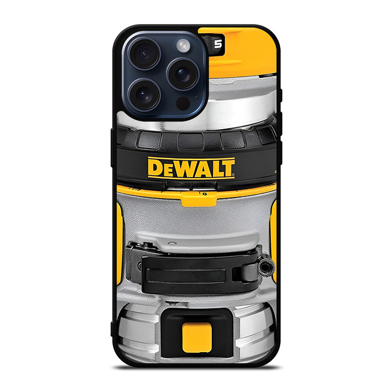 DEWALT TOOL ROUTER BRUSHLESS iPhone 15 Pro Max Case Cover