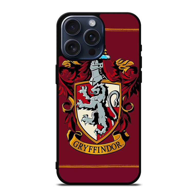 HARRY POTTER GRYFFINDOR LOGO iPhone 15 Pro Max Case Cover