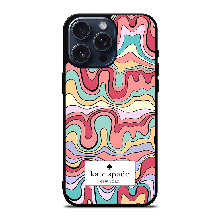 KATE SPADE NEW YORK ABSTRACT PAINTING iPhone 15 Pro Max Case Cover