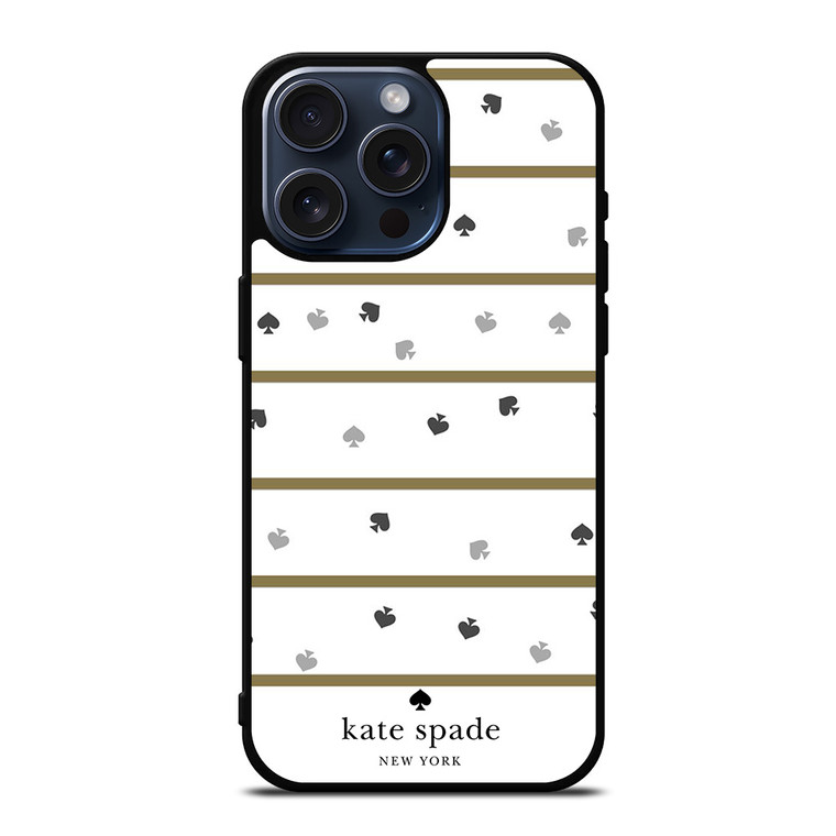 KATE SPADE NEW YORK LOGO ICONS iPhone 15 Pro Max Case Cover