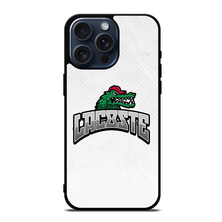 LACOSTE CROC NEW LOGO iPhone 15 Pro Max Case Cover