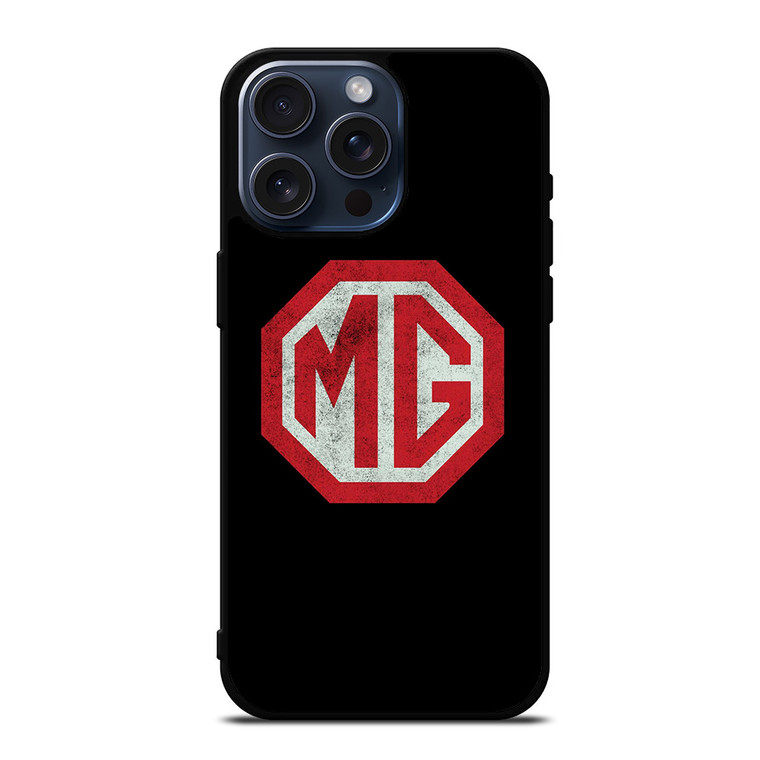 MG CAR LOGO BRITISH CAR iPhone 15 Pro Max Case Cover