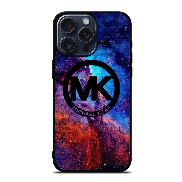 MICHAEL KORS MK LOGO NEBULA iPhone 15 Pro Max Case Cover