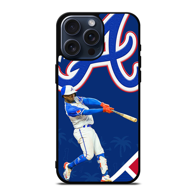 OZZIE ALBIES ATLANTA BRAVES iPhone 15 Pro Max Case Cover