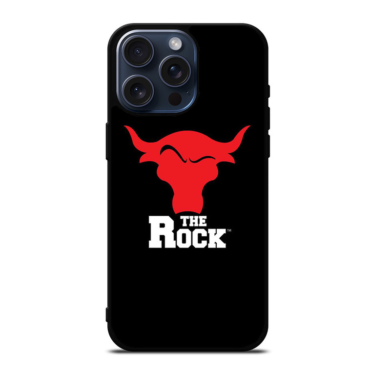 THE ROCK DWAYNE JOHNSON WWE LOGO iPhone 15 Pro Max Case Cover