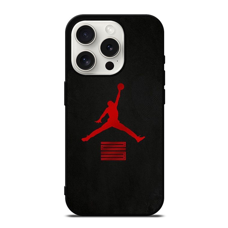 AIR JORDAN NIKE RETRO LOGO iPhone 15 Pro Case Cover