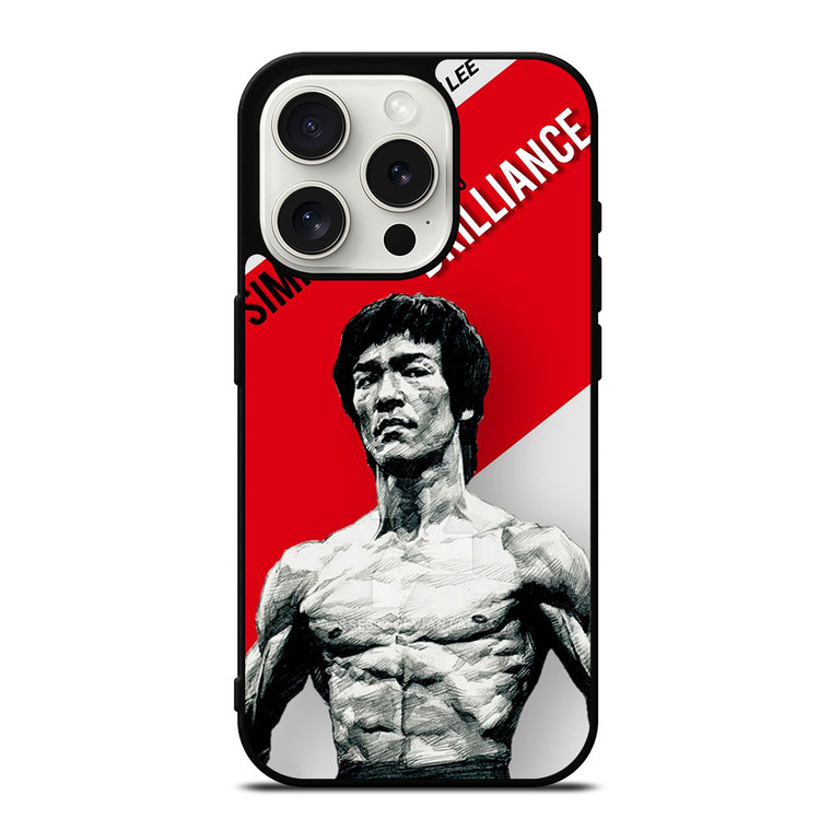 BRUCE LEE SIMPLICITY iPhone 15 Pro Case Cover