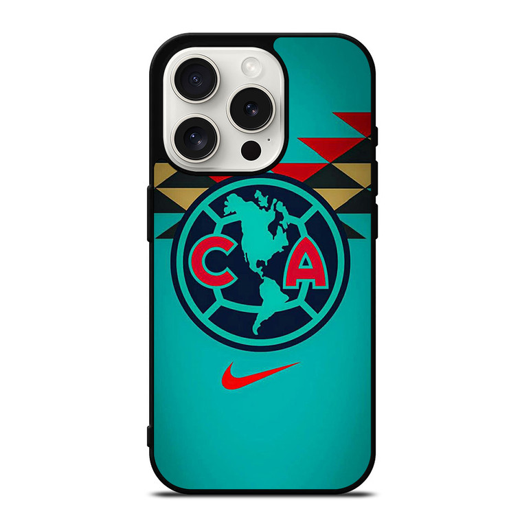 CLUB AMERICA AGUILAS FOOTBALL CLUB LOGO iPhone 15 Pro Case Cover