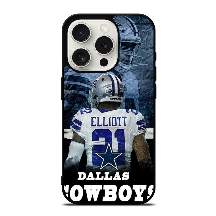 DALLAS COWBOYS EZEKIEL ELLIOTT iPhone 15 Pro Case Cover